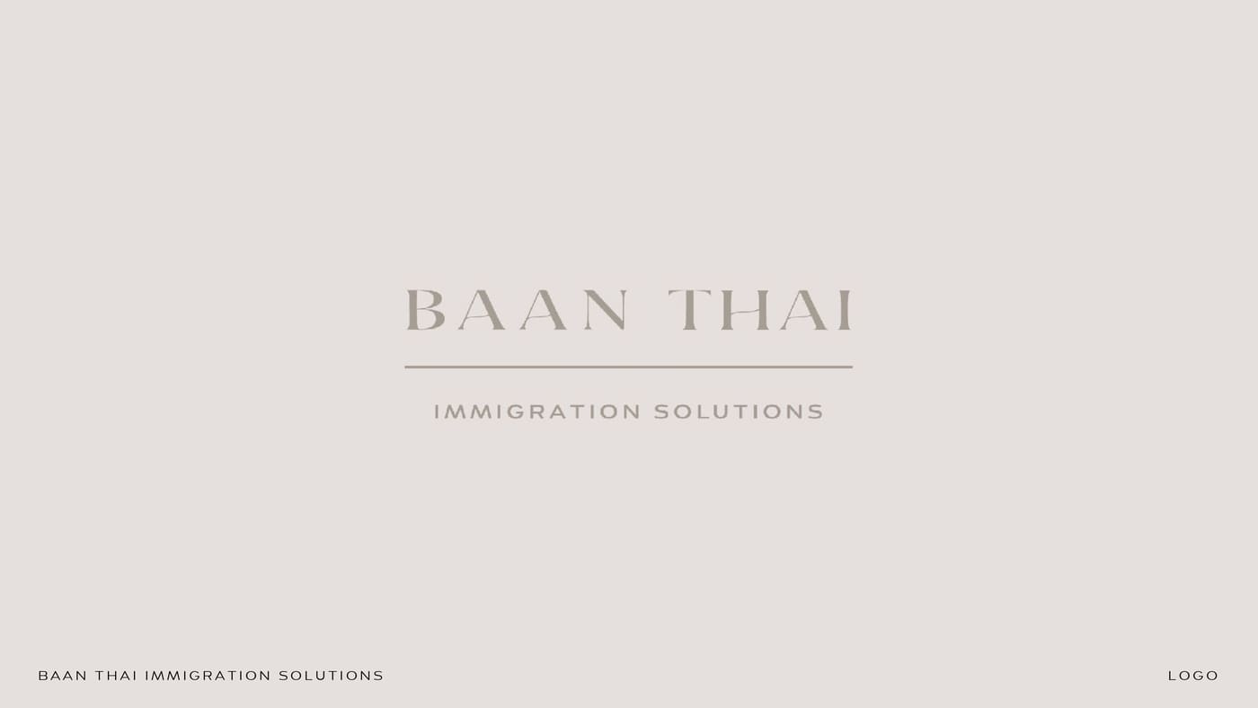 Baan Thai Visual Identity